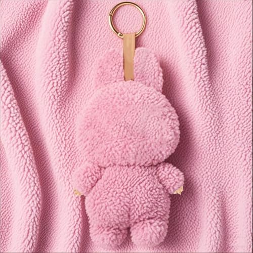 STOAT La-bu-bu Schlüsselanhänger, la-bu-bu Plüschpuppe, Geschenke für Jungen und Mädchen, la-bu-bu Plüschanhänger, la-bu-bu Plüschpuppe, Anhänger süßes Spielzeug Geburtstagsgeschen (Rosa/) von STOAT