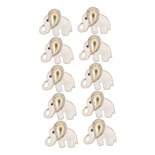 STOBAZA 10stücke Metall-stecknadel Tier-brosche Für Damen Statement-schmuck Für Kleidung Mäntel Hüte Und Jacken Dekorative Accessoires in Tiergestalt von STOBAZA