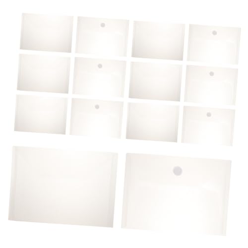 STOBOK Dokumentenhalter-tasche Büro-dateiordner Dicker Kunststoff 20 Stück Datei-aufbewahrungstaschen für Den Heimgebrauch von STOBOK