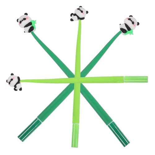 STOBOK 4stücke Panda Stift Kreative Gelstifte Für Schüler Niedliche Panda-designs Für Schule Und Büro Ergonomisch Und Langlebig Für Notizen Und Zeichnungen von STOBOK