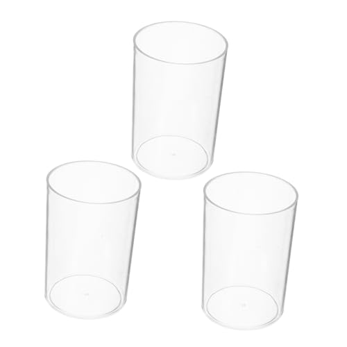 STOBOK Multifunktionaler Runder Stifthalter für Make-up-Pinsel Schreibtischzubehör Acryl-bleistiftbecher für Das Büro von STOBOK