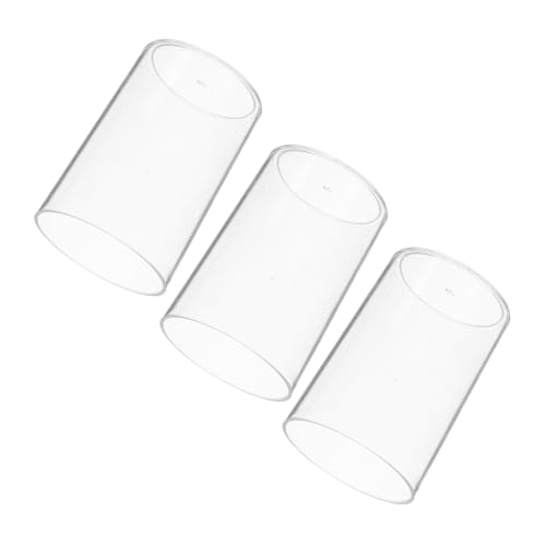 STOBOK 3stücke Transparentes Acryl Stiftehalter Multifunktionale Organizer Für Schreibtisch Büro Schule Und Make-up Pinsel Und Praktische Aufbewahrungslösung von STOBOK