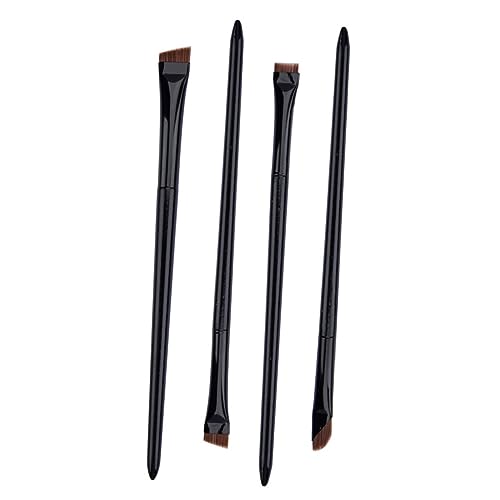 STOBOK 1 Satz kosmetikpinsel makeup brushes makeup brush set schminkpinselset eyebrow pinsel swor Eyeliner-Make-up-Pinsel dünner Make-up-Pinsel Flacher Eyeliner-Pinsel Kunstfaser Black von STOBOK