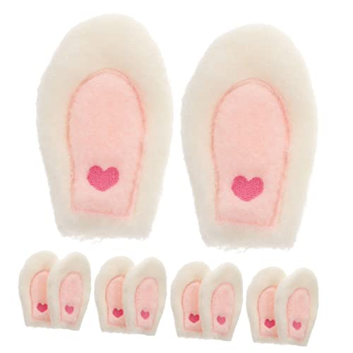 STOBOK 10stücke Teiliges Plüsch Hasenohren Haarreif Bastelmaterial Für Ostern Dekorationen Süße Hasenohren Accessoires Für Kinderpartys Und Kreative Bastelprojekte von STOBOK