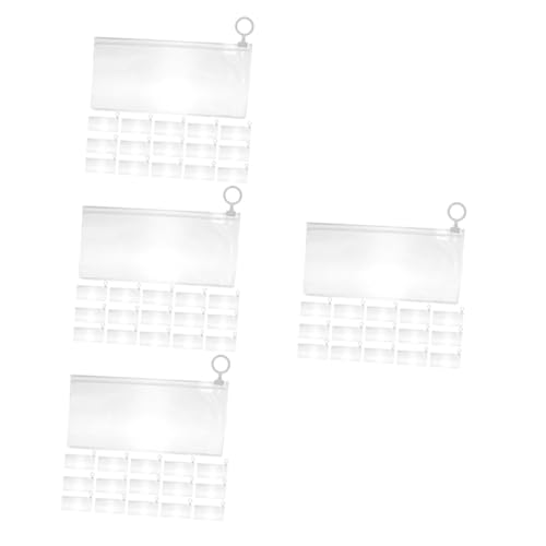 STOBOK 120stücke Teiliges PVC Transparente Stiftetui Mit Reißverschluss Wasserdichter Und Stiftbeutel Für Schule Und Bürobedarf Aufbewahrung Von Stiften Münzen Linealen Und von STOBOK