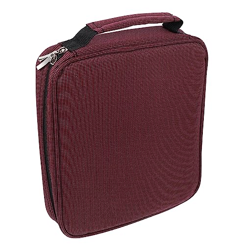 STOBOK 1Stk Bleistift Aufbewahrungsbox stifte Box stiftetui rollmäppchen Federmäppchen süß Federmäppchen Jungs Aufbewahrungstasche für Schreibwaren Schreibwarenhalter Schrubbtuch Rosy von STOBOK