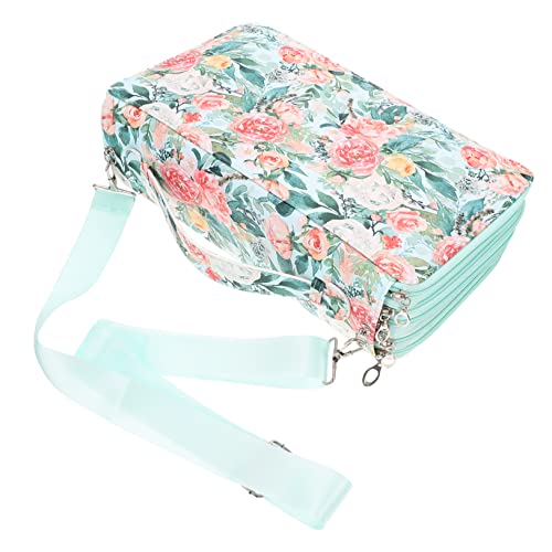 STOBOK Mehrschichtige Federmäppchen Löchern Tragbare Stifttasche Aus Hochwertigem Material Großer Kapazität Für Schreibwaren von STOBOK