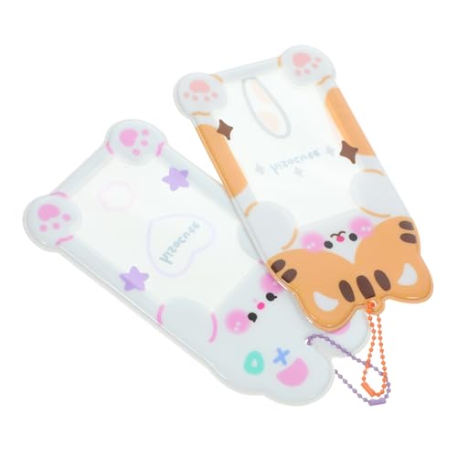 STOBOK 2stücke Ausweishalter Kartenhülle Sichtbare Kartenhülle Transparente Kartenabdeckung Kartenhalter Mit Sichtfenster Id Kartenetui von STOBOK