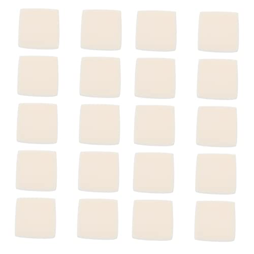 STOBOK 20 Stück Schwammmatten Schwammpads DIY Siegelherstellung Sicheres Stempelmaterial Make Up Schwamm Make Up Schwämme Stempelschwammpad Nagelkunst Schwamm Stempel DIY von STOBOK