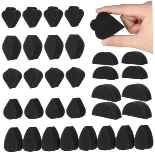 STOBOK 28stücke Formschwämme Für Körperbemalung Malpinsel Kosmetikschwamm Und Bastelschwämme Gesichtsbemalungszubehör von STOBOK