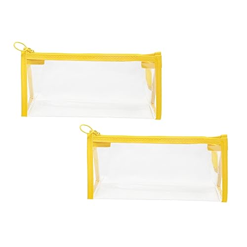 STOBOK 2stücke Aufbewahrungstasche Für Kosmetika Und Schreibutensilien Organizer-Tasche Aus Hochwertigem Material Kompakt Und Tragbar Zur Organisation Von Stiften Und Kosmetika Mit von STOBOK