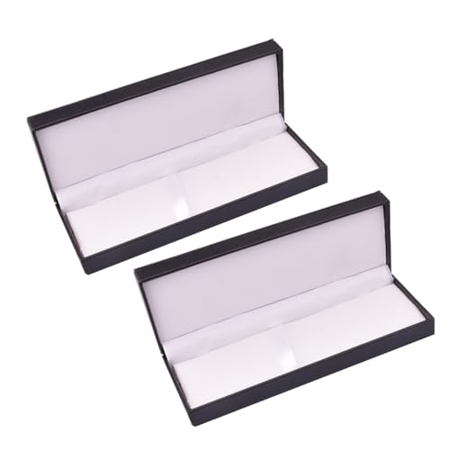 STOBOK Modeschmuck 2Er-Box Federmäppchen für Männer Schmuck-Geschenkboxen cajitas de Regalo para joyeria schreibwaren Bleistifthalter Stiftbehälter Mode Füller von STOBOK