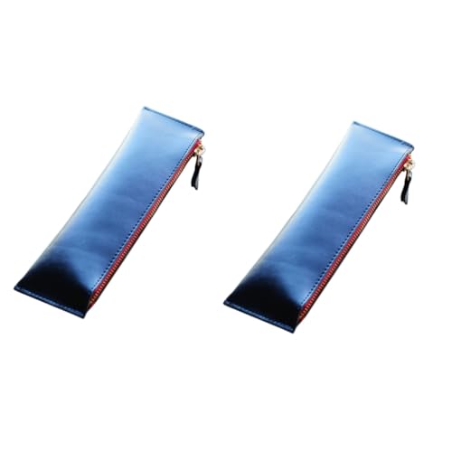 STOBOK 2stücke Pen Case Holder Handgemachte Stiftetasche Für Schule Büro Und Zuhause Zipper Stiftschutzhülle Für Schreibwaren Und von STOBOK