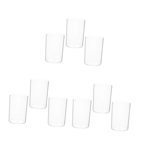 STOBOK 3 Sätze 3 Sets Transparenter Stifthalter Make Up Pinsel Make Up Becher Haarbürsten Organizer Runde Make Up Pinsel Aufbewahrung Stifthalter Für Den Schreibtisch 3 Stück * 3 von STOBOK