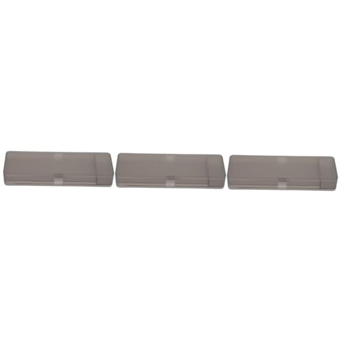 STOBOK 3 Sätze Kunststoff-Box Uhrmacher Dome Cover Spender Aufbewahrungskorb Storage Boxes Multifunktionaler Schreibwarenkoffer Praktischer Bleistifthalterbehälter Plastik 2 Stück * 3 von STOBOK