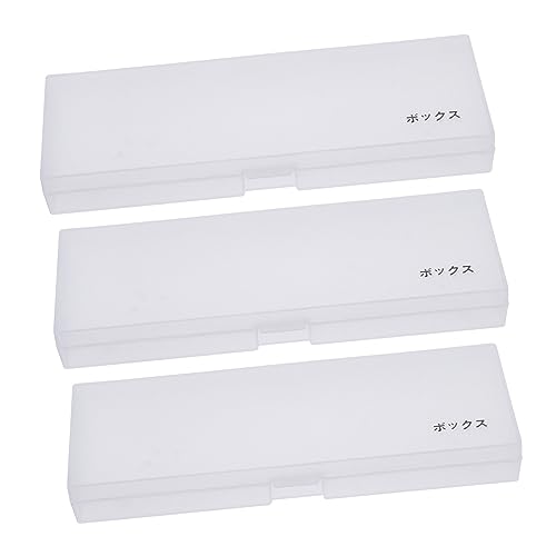 STOBOK Aufbewahrungsbox Für Künstlerbedarf Federmäppchen Aus Kunststoff Für Jungen Und Mädchen Tragbarer Behälter Für Make-up Und Schmuck von STOBOK