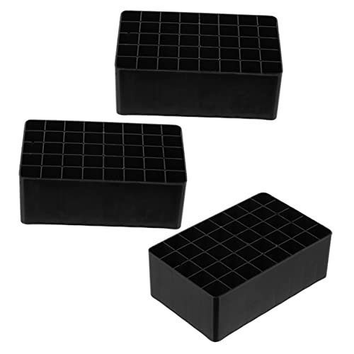 STOBOK 3St Markierungsbasis Organizer für Küchenschubladen Monitor Stift Inhaber schreintischorganizer Schreibtisch Organiser schreibwaren Markerspeicher Markierungshalter Plastik Black von STOBOK