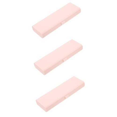 STOBOK 3stücke Tragbares Federmäppchen Für Schüler Und Design Vielseitige Stiftebox Aufbewahrung Von Schreibwaren Für Schule Und Studium von STOBOK