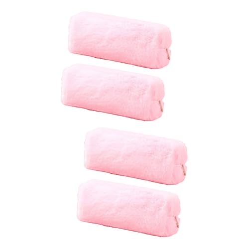 STOBOK 4stücke Plüsch Octagon Federmäppchen Zipper Aufbewahrungstasche Für Schreibwaren Und Kosmetik Süß Und Vielseitig Einsetzbar von STOBOK