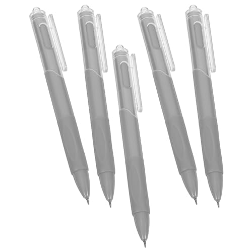STOBOK 5st Schreibfeder Für Den Haushalt Interessanter Kugelschreiber Interessanter Stift Kugelschreiber Für Den Täglichen Gebrauch Büroschreibstift Tragbarer Kugelschreiber Grey Plastik STOBOK 5st Schreibfeder Für Den Haushalt Interessanter Kugelschreiber Interessanter Stift Kugelschreiber Für Den Täglichen Gebrauch Büroschreibstift Tragbarer Kugelschreiber Grey Plastik von STOBOK