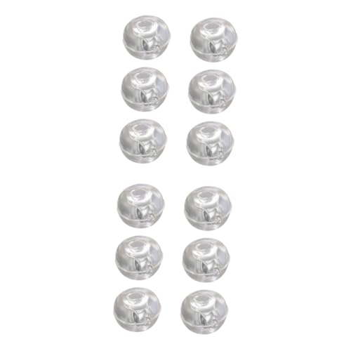 STOBOK 6 Paare Damen Ohrringe Ohrhänger aus Sterlingsilber Ohrstecker aus Sterlingsilber goldene Accessoires Ohrring-Verschlüsse Ohrsteckerkappe Vergolden Bolzenkappe von STOBOK