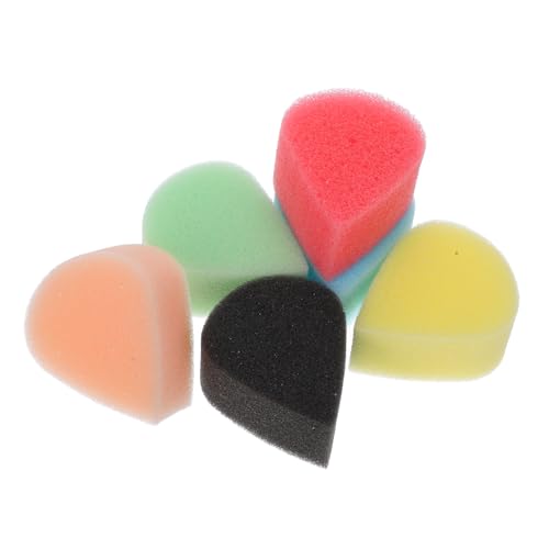 STOBOK 6stücke Gesichtsbemalungsschwämme Tropfenförmig Hochdicht Für Gesichtsschminke Oder Körperbemalung Mit Aufbewahrungsbeutel Geeignet Für Junge Mädchen Und Erwachsene von STOBOK