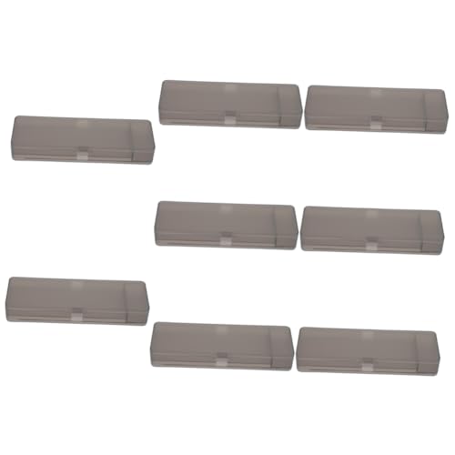 STOBOK 8 Sätze Kunststoff-Box Fleck Spender Inhaber Polieren Automatisch Vorratsdosen Lötmattenschattenstock Trichter Universelle Klemme Für Uhrenreparatur Brown Plastik 2 Stück * 8 von STOBOK