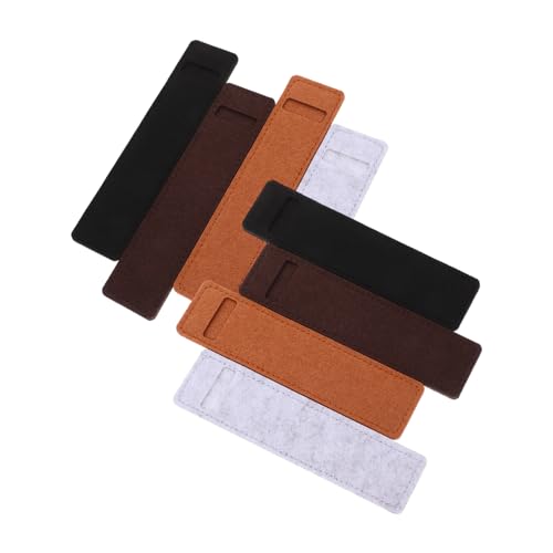 STOBOK 8stücke Stiftetui Aus Filz Weiche Stifthülle Kugelschreiberhülle Stift-Organizer Für Home-Office-zubehör Praktische Aufbewahrungshülle Für Schreibgeräte STOBOK 8stücke Stiftetui Aus Filz Weiche Stifthülle Kugelschreiberhülle Stift-Organizer Für Home-Office-zubehör Praktische Aufbewahrungshülle Für Schreibgeräte von STOBOK