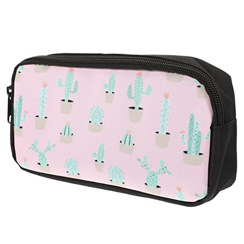 STOBOK Aufbewahrungstasche Für Schreibwaren Federmäppchen Für Tiere Bleistiftbeutel Mit Reißverschluss Make-up-pinseltasche Bleistifthalter Mädchen Bilden Polyester Lippenstift Tasche von STOBOK