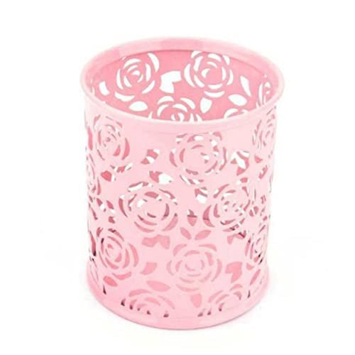 STOBOK Stiftbehälter Pencil Holder Home Decor stifttaschenlampe perrücke pink geschen Organizers wohnungsdeko geschke Bleistifthalter Bleistift-Organizer Aufbewahrungskiste Container Rosa von STOBOK