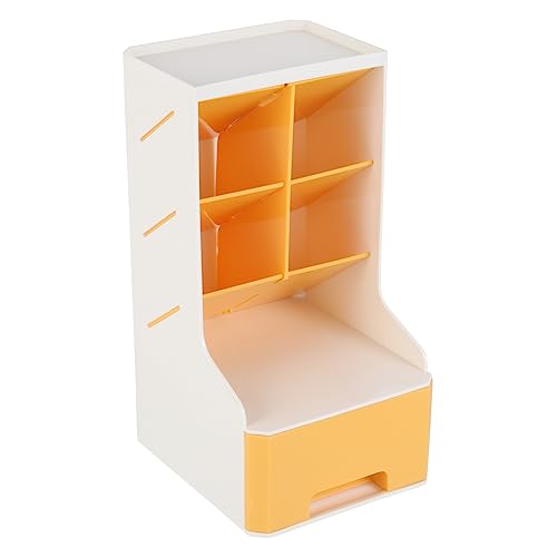 STOBOK Desktop-aufbewahrungsbox Stift-Organizer Für Den Schreibtisch Schreibwaren-Organizer Schreibtisch-Organizer Organizer Für Schreibtischschubladen Hausbedarf Pp Büro Vertikal Zubehör von STOBOK