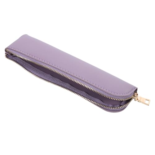 STOBOK Multifunktionales Pu-Leder Federmäppchen Tragbare Stiftetasche Für Büro Und Schule Für Bleistifte Kosmetik Und Mehr Große Kapazität von STOBOK