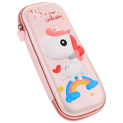 STOBOK Eva Federmäppchen Bleistift-Organizer Für Mädchen Münzbeutel Cartoon Federmäppchen Süßes Federmäppchen Stifttaschen Lineal Tasche Kleinkind Veranstalter Mehrzweck Polyester von STOBOK