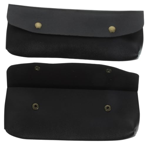 STOBOK Federmäppchen Aus Leder – Reise-Make-up-pinseltasche Mit Pinselhalter Kompakt Und Kosmetikpinseltasche Für Damen von STOBOK