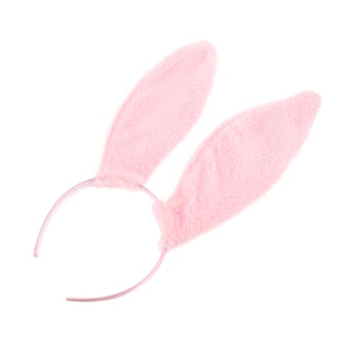 STOBOK Faltbares Hasenohren Haarband Für Erwachsene Kuscheliges Flannelette Material Für Ostern Und Cosplay Einheitsgröße Stilvolles Party Kopfschmuck von STOBOK