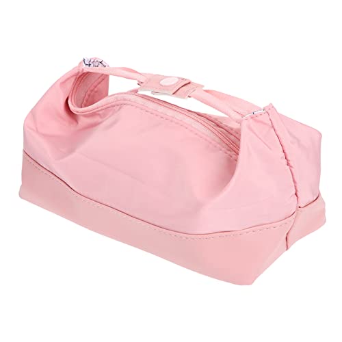 STOBOK Mäppchen Schulzubehör Schreibwarentasche Mit Reißverschluss Große Bleistifttasche Make-up-Tasche Etui Für Federhalter Etui Aus Leder Mädchen Polyester Stifthalter Erwachsener von STOBOK