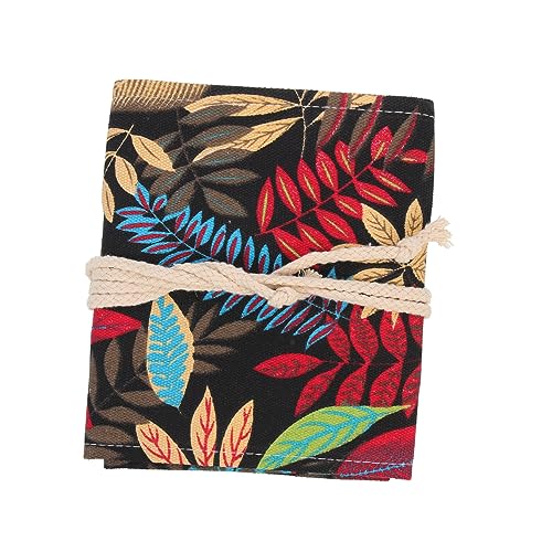 STOBOK Bleistift Roll-up-federmäppchen Stifte-Organizer Schreibwarenhalter Zeichenstifte-wickelrolle Bleistift-rolltasche Für Buntstifte Und Gelstifte Aufbewahrungstasche von STOBOK