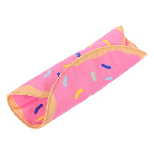 STOBOK Rollstifttasche Aus Segeltuch Donut-federmäppchen Aufrollbar Große Kapazität Federmäppchen Für Täglichen Gebrauch Stifte-Aufbewahrungstasche Für Kugelschreiber Und von STOBOK