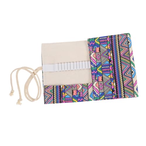 STOBOK 36stücke Pen Roll Organizer Tragbare Bleistiftrolle Aus Strapazierfähigem Canvas Mit Großem Fassungsvermögen Für Stifte Stilvolles Und Funktionales Design Für Künstler Und von STOBOK