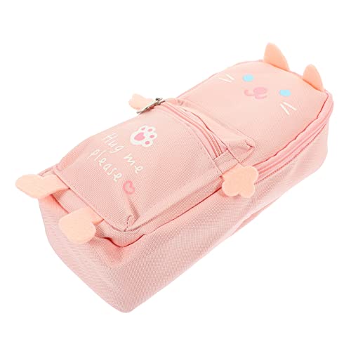 STOBOK Schreibwarentasche aus Federmäppchen Halter Federmäppchen für Tiere Cute Pencil case federmäppchen große kapazität Bleistift für Kinder Buntstiftetui Stift Zubehör bilden von STOBOK