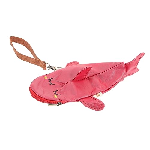 STOBOK Fischform Stiftetasche Federmäppchen Schreibwarenhalter Stiftebehälter Fisch-stiftetasche Stift-Organizer Fisch-federmäppchen Großes Tortilla- von STOBOK
