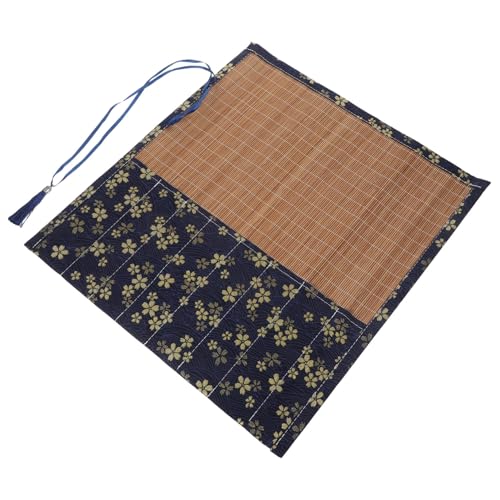 STOBOK Stationery Pencil Roll Bag Für Kalligraphie-Pinsel Tragbare Aufbewahrungstasche Für Kunstbedarf Und Zeichenschulen Große Kapazität Kompakte Roll-up-Design von STOBOK