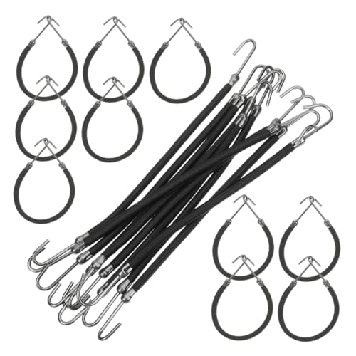 STOBOK Unverzichtbares Haarstyling-set – 20-teiliges Haarhaken Haarbänder Pferdeschwanzhalter Bungee-haarbänder Elastische Haarbänder Für Damen Haargummis Für Natürliches Haar von STOBOK