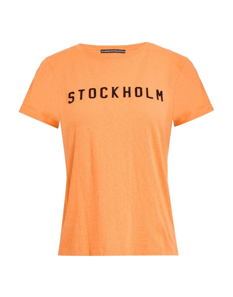 STOCKHOLM (SURFBOARD) CLUB T-shirts Damen Orange von STOCKHOLM (SURFBOARD) CLUB