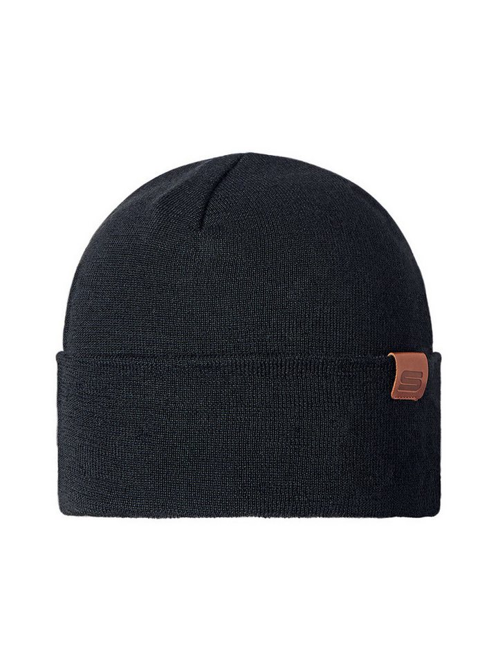STÖHR Beanie Foleg schwarz Herren 1er von STÖHR