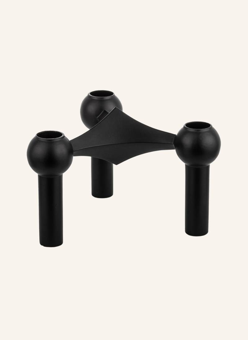 Stoff Nagel Kerzenhalter schwarz von STOFF NAGEL