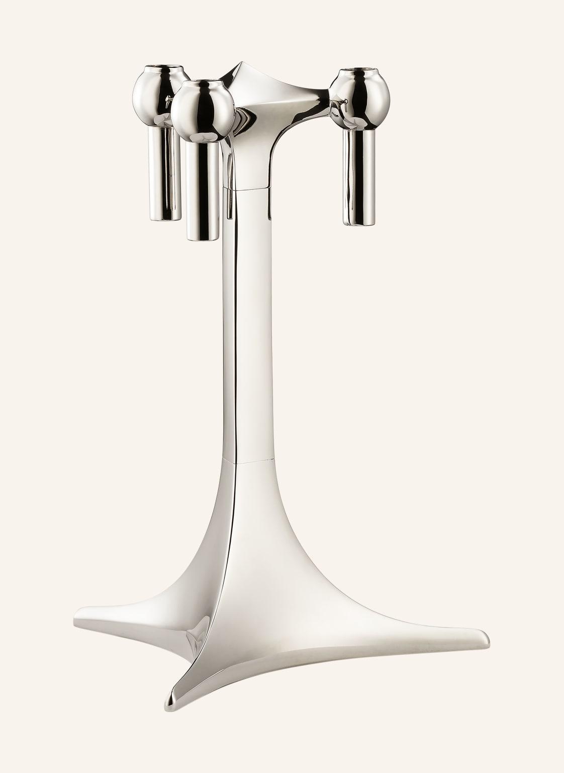 Stoff Nagel Kerzenhalter silber von STOFF NAGEL