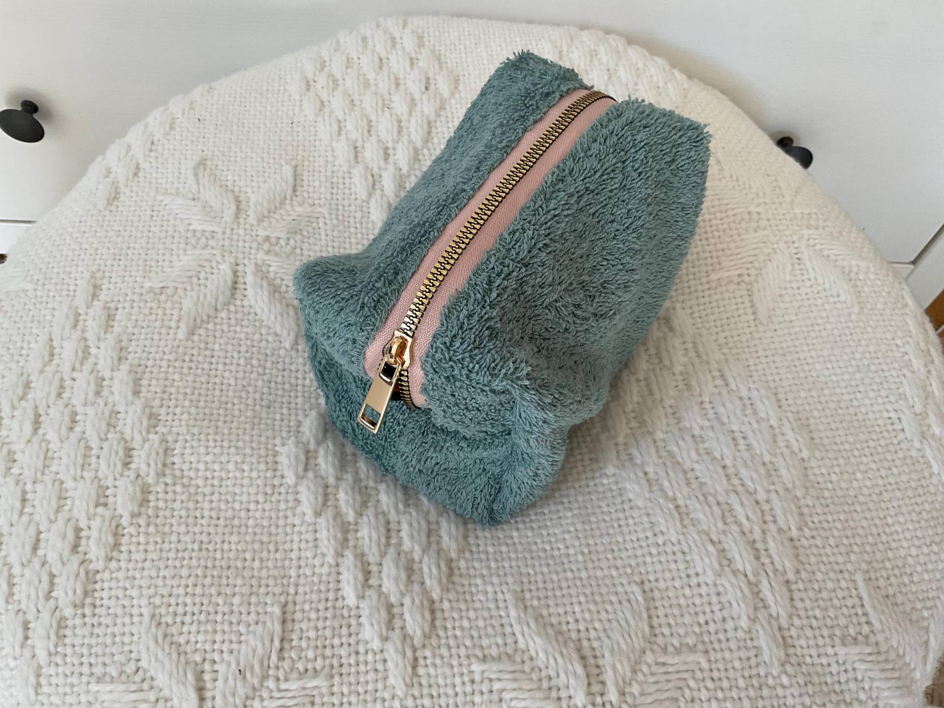 Kosmetiktasche Frottee Kosmetiktasche Frottee von STOFFEundSTIL