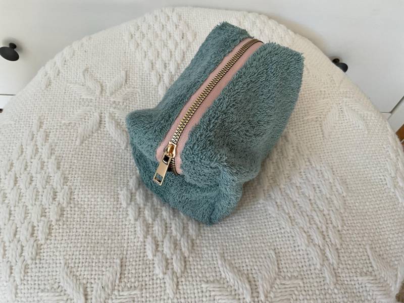 Kosmetiktasche Frottee Kosmetiktasche Frottee von STOFFEundSTIL