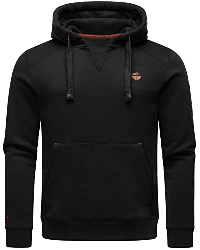 STONE HARBOUR Herren Kapuzenpullover Hoodie Pullover mit Kapuze B720 [B720 - Schwarz - Größe XXL - Gr. 2XL] von STONE HARBOUR